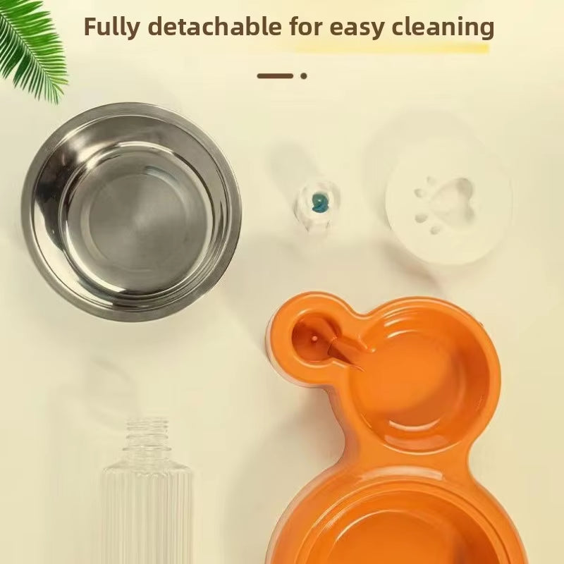 Automatic Pet Food & Water Dispenser