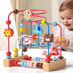 Wooden Bead Maze Learning Toy