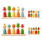 Wooden Color Sorting Learning Toy