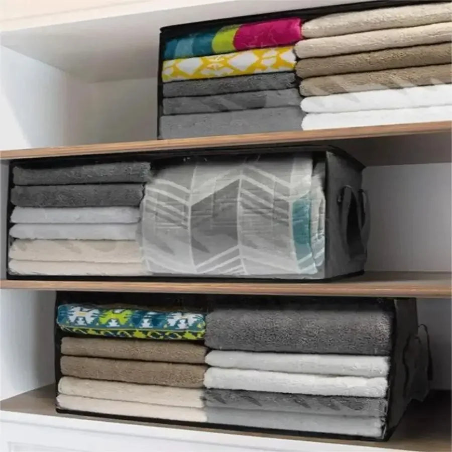 Foldable Quilt Storage Bag Set