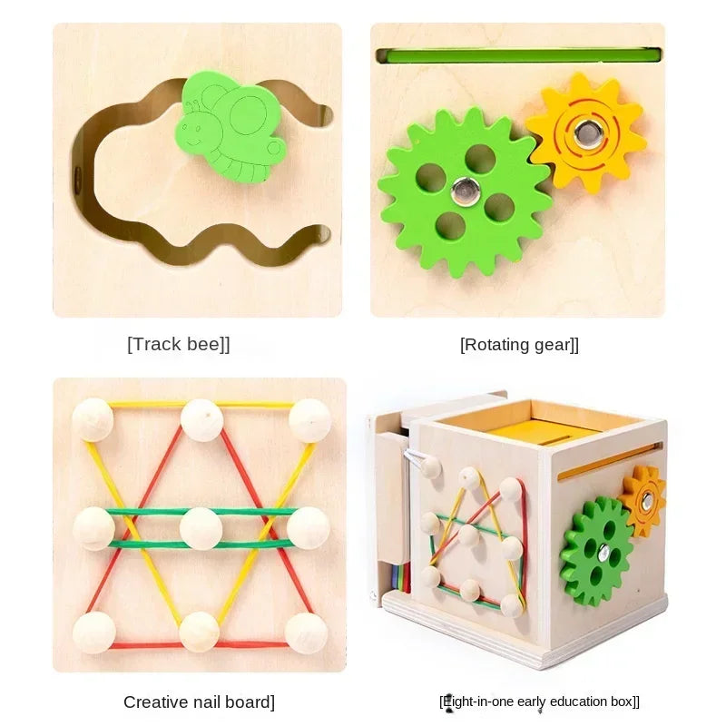 Wooden Shape Sorting Learning Toy