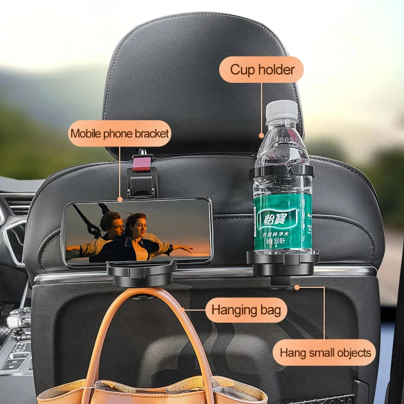 Car Seat Headrest Organizer Hook