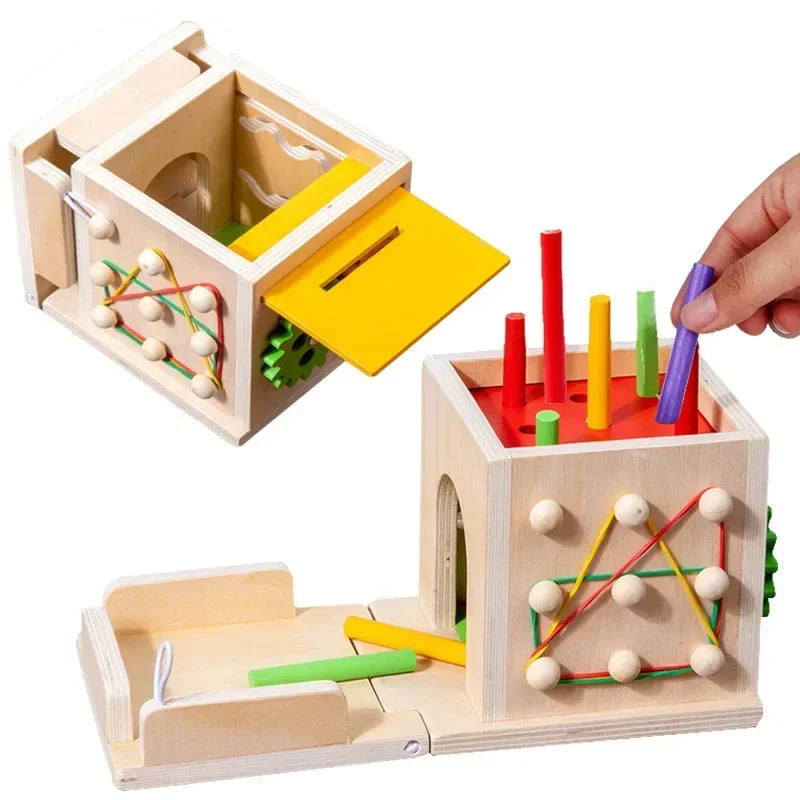 Wooden Shape Sorting Learning Toy