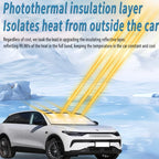 Foldable Front Windshield Sunshade