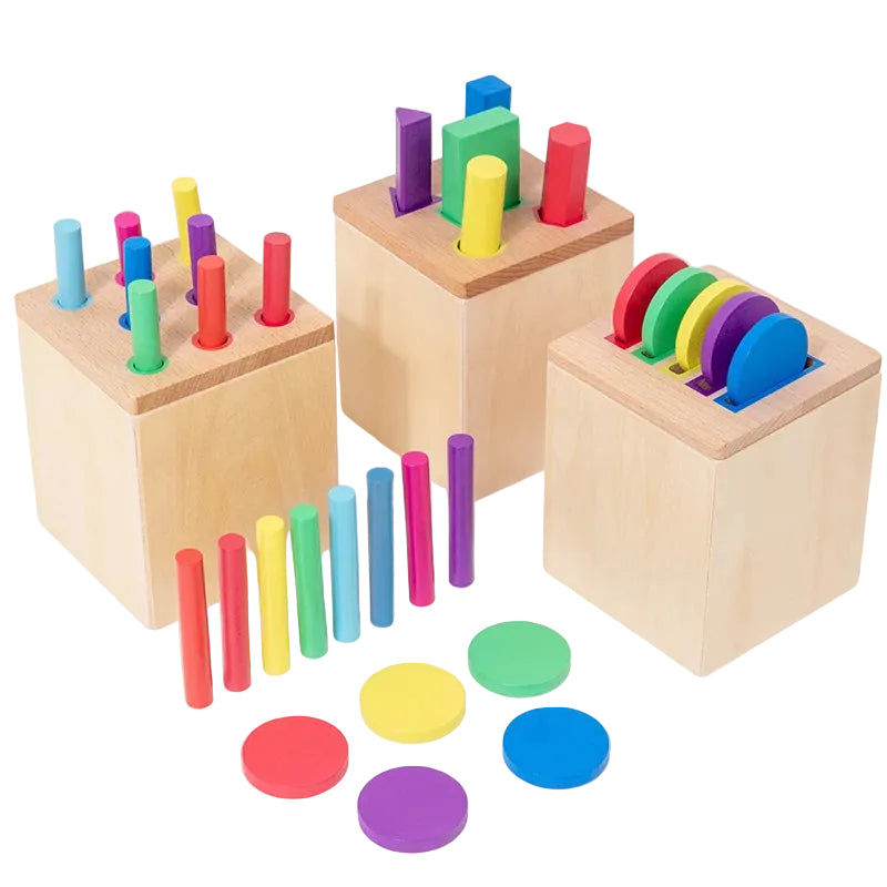 Wooden Shape Sorting Learning Toy