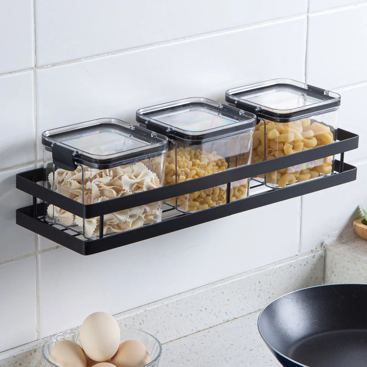 Wall Mounted Seasoning Storage Rack